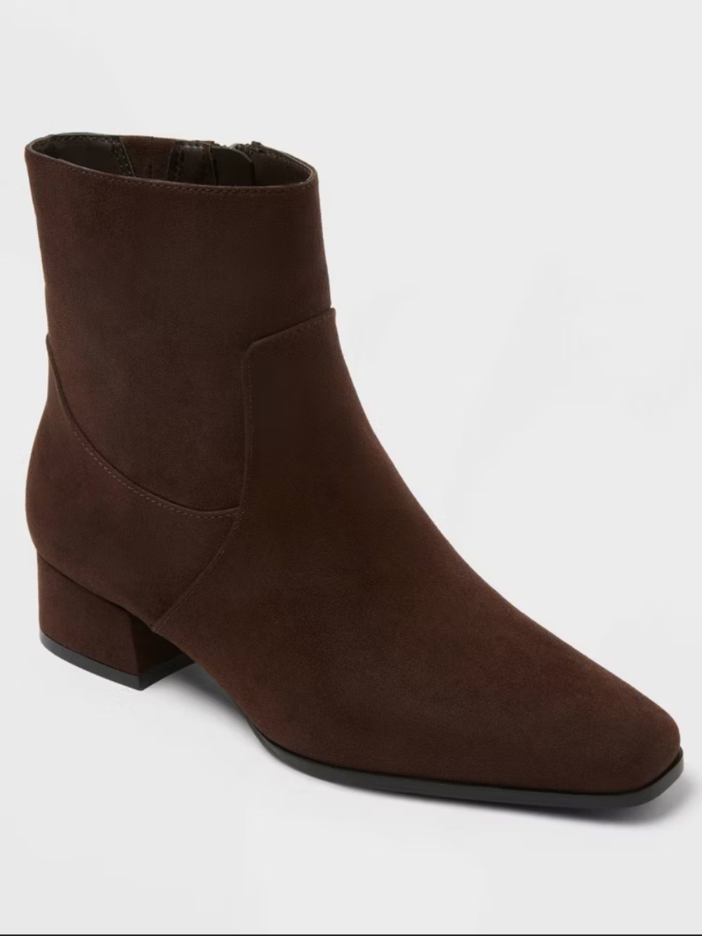 NWT Universal Thread Coral Ankle Boots Brown - Picture 1 of 9